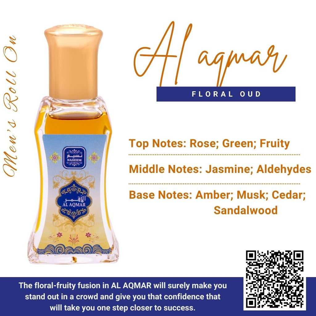 NASEEM AL AQMAR Roll On Perfume Oil 0.81 Fl Oz