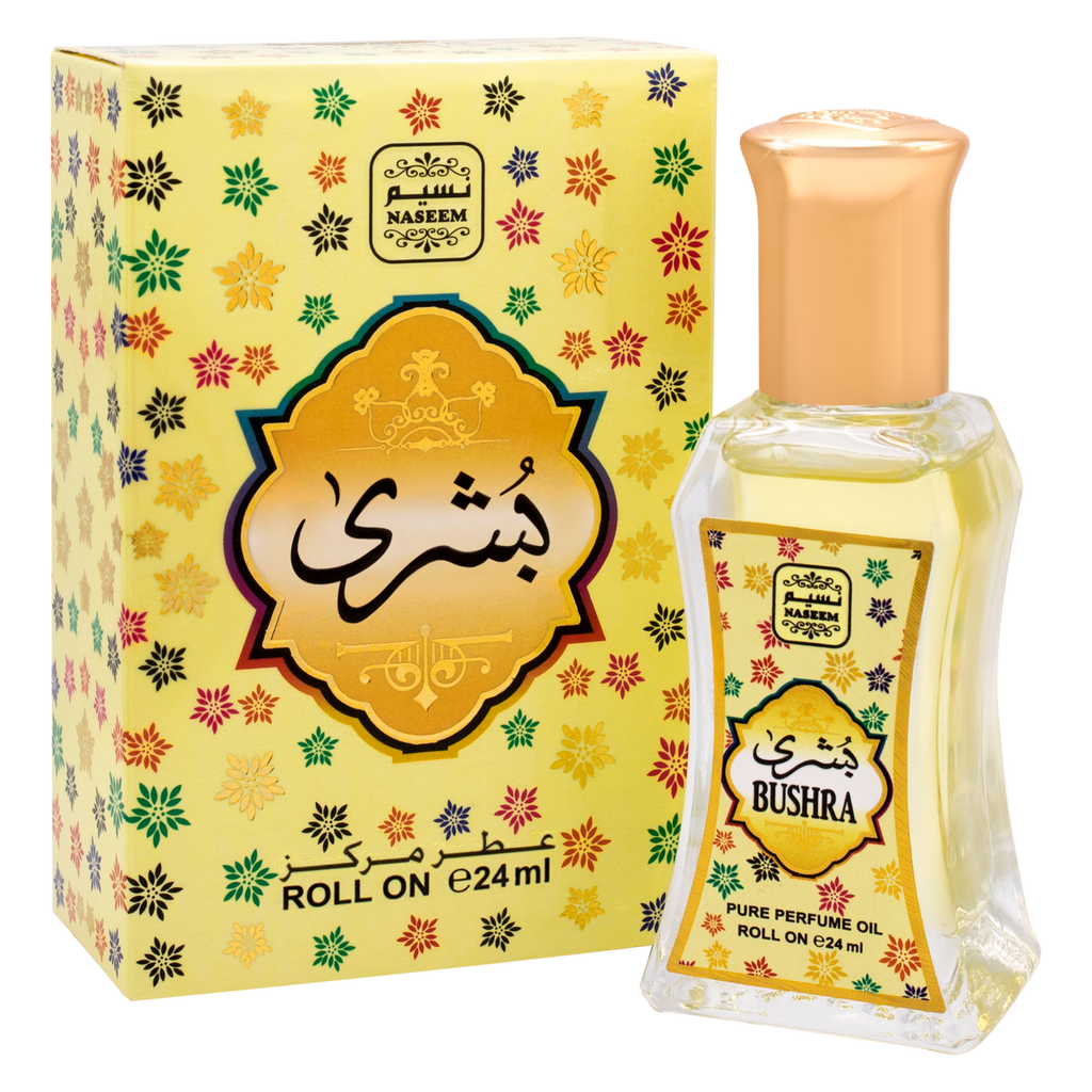 NASEEM BUSHRA Roll On Perfume Oil for Women 0.81 Fl Oz